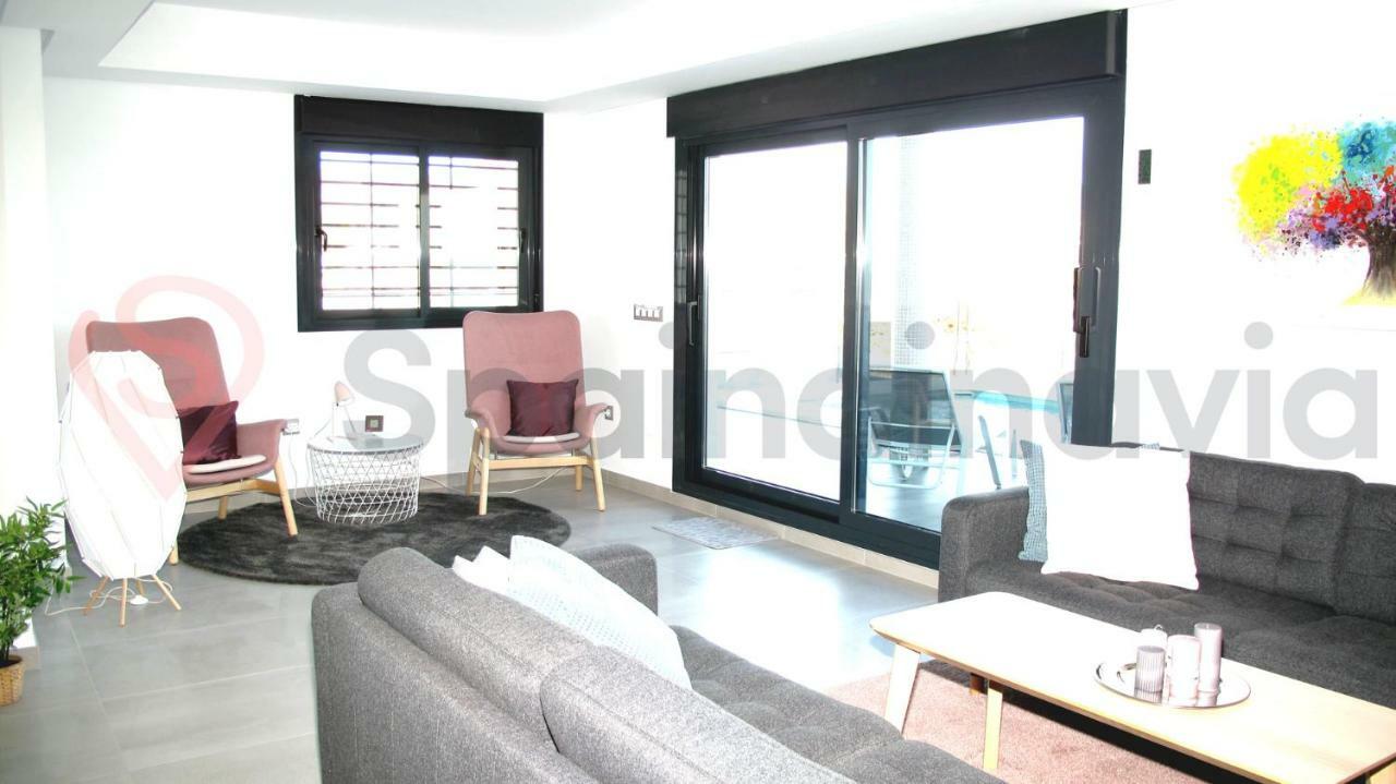 Astonishing Beach And Pool House Mazarron Bagian luar foto