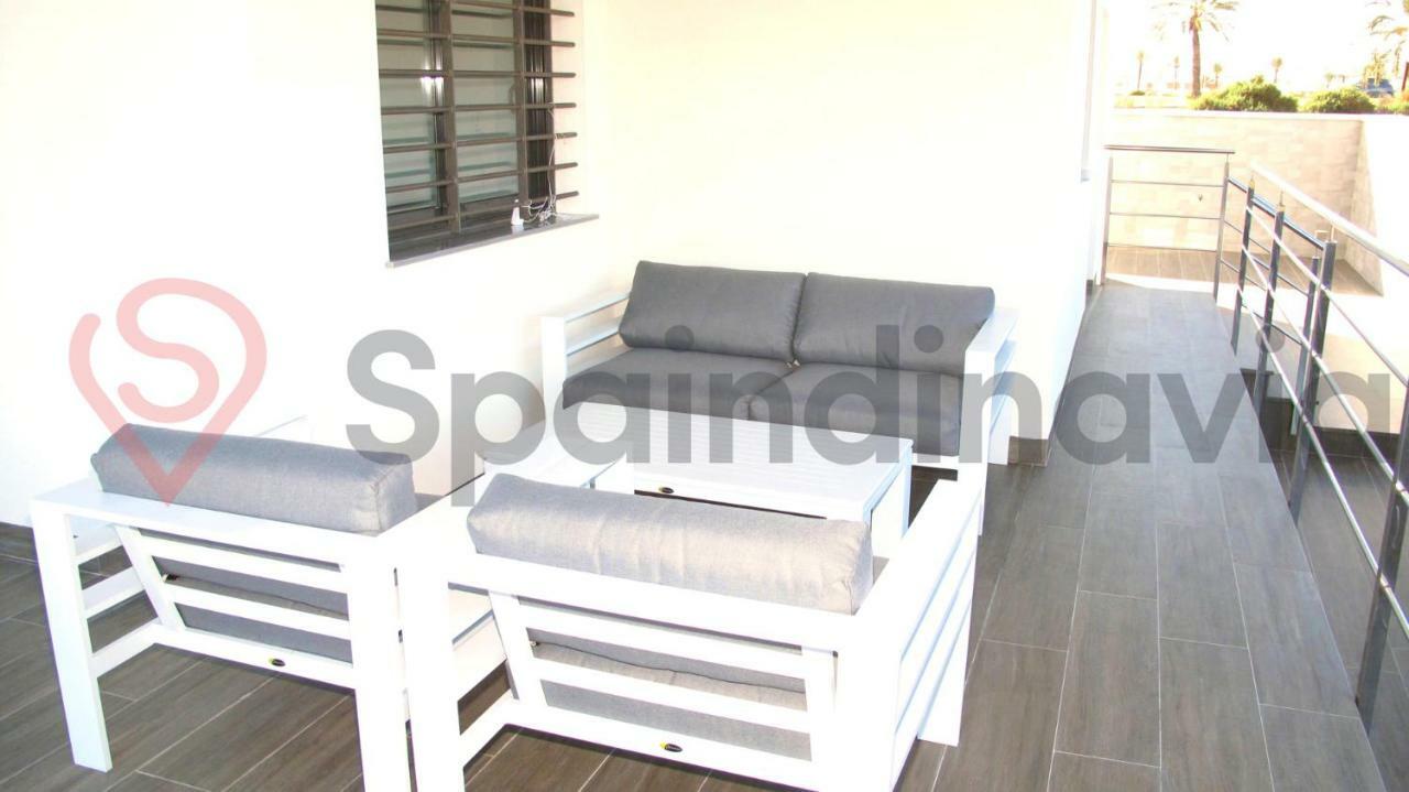 Astonishing Beach And Pool House Mazarron Bagian luar foto